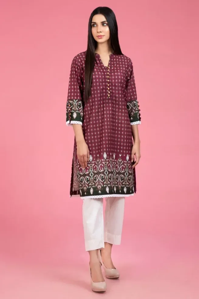 Ready Made Khaddar Kurti Gul Ahmed