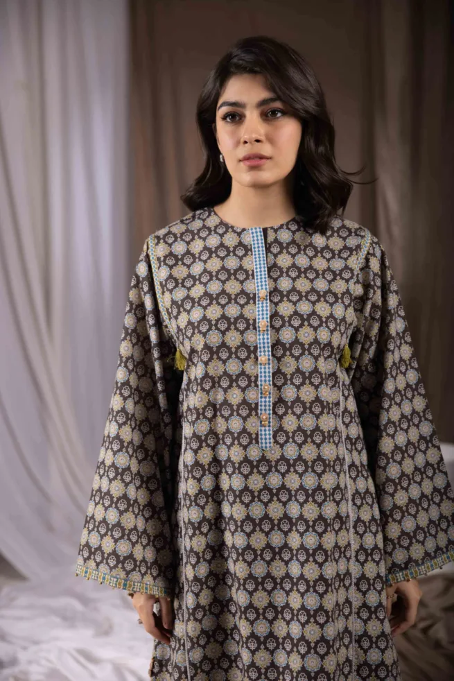 Ladies Sapphire Designer Stitched Kurta