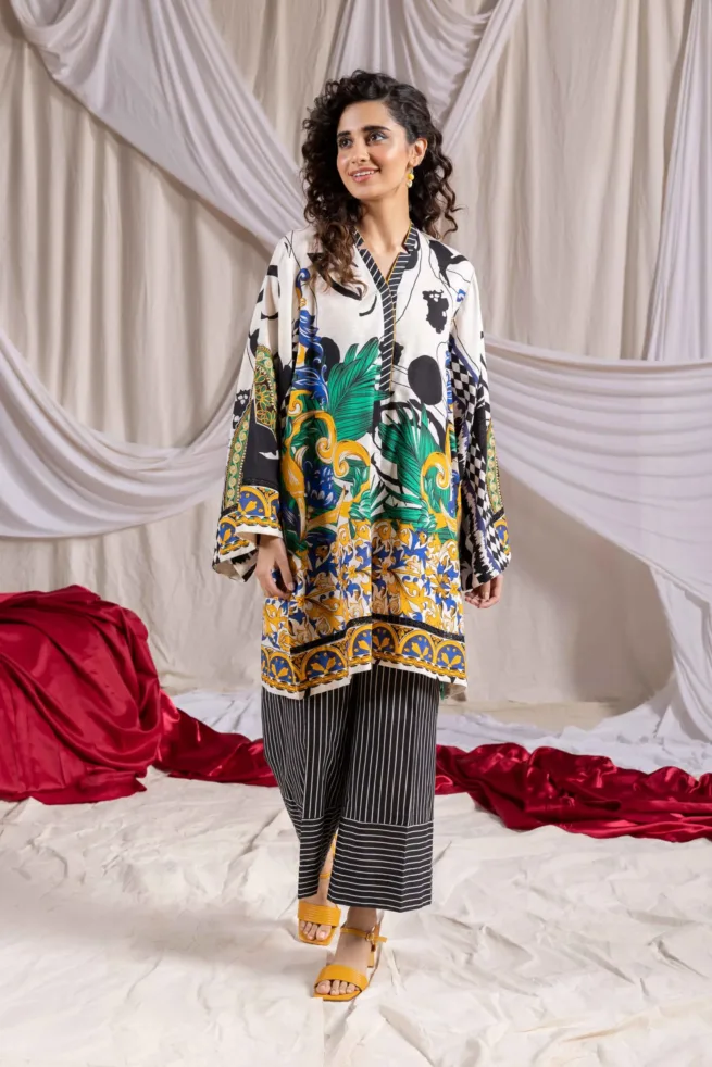 Womens Sapphire Designer Two Piece Khaddar Salwar Kameez
