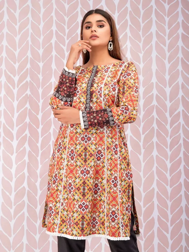 Eden Robe Designer Khaddar Kurta