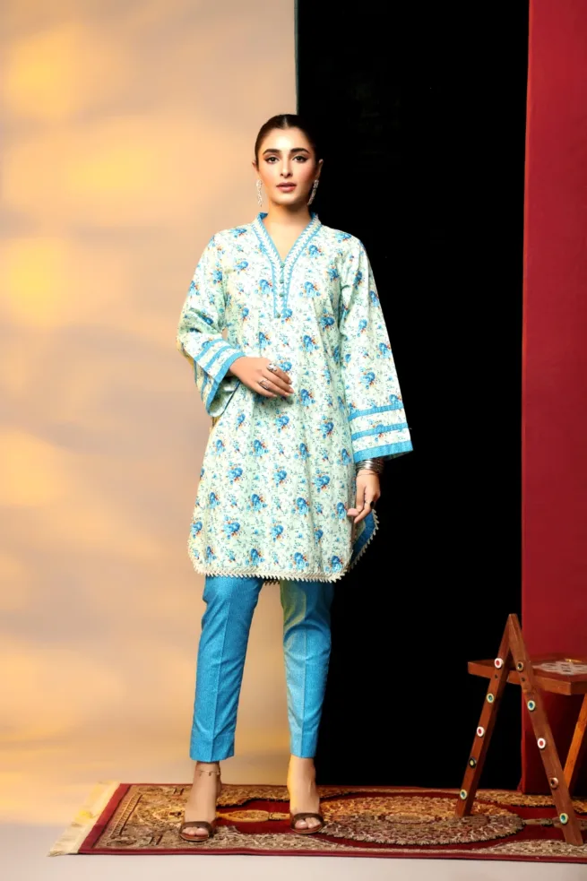 Two Piece Cotton Printed Salwar Kameez