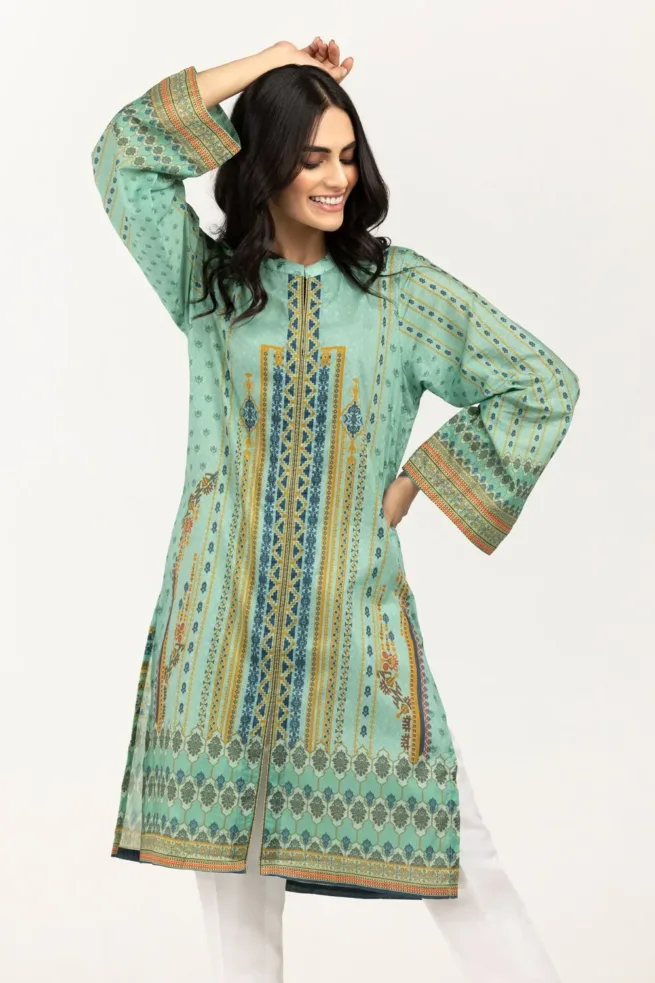Gul Ahmed Printed Lawn Kurta