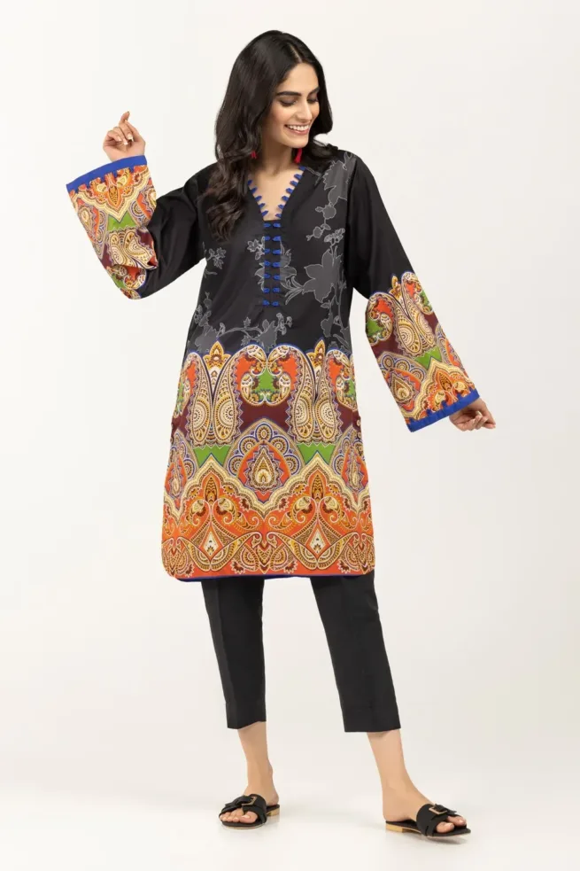 Stylish Gul Ahmed Cambric Kurta