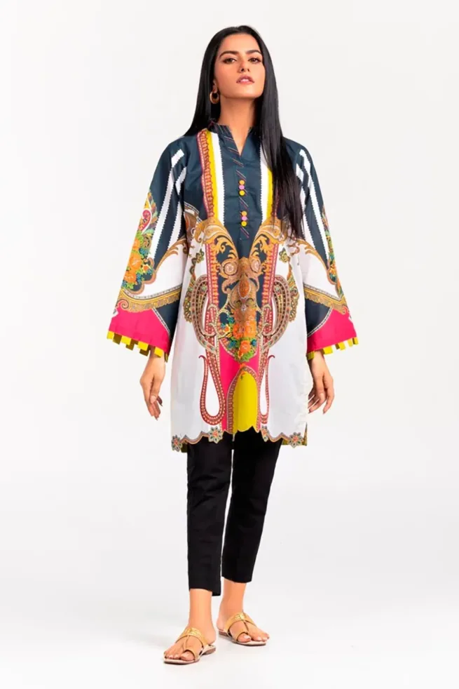 Gul Ahmed Digital Printed Kurta