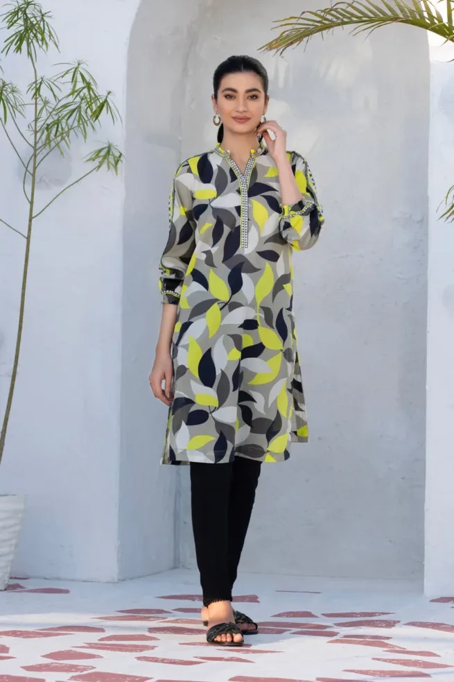 Sapphire Designer Lawn Shirt