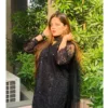 Black Net 3 Piece Suit - Image 3