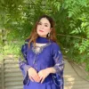 Pakistani Jacket Style 3 Piece Pallazo Dress - Image 5