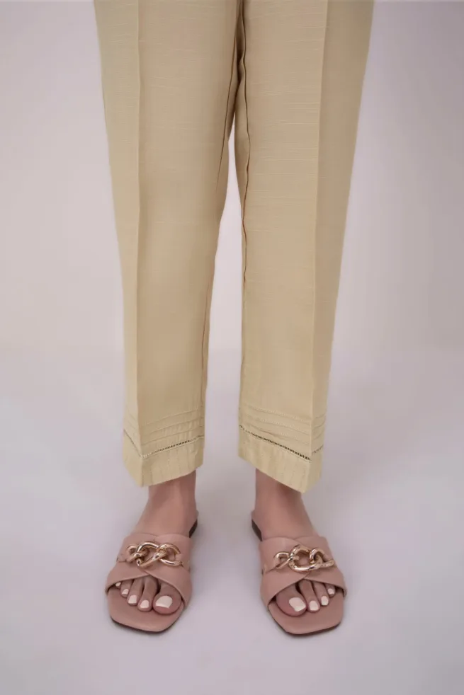 Pleated Viscose Original Sapphire Trouser
