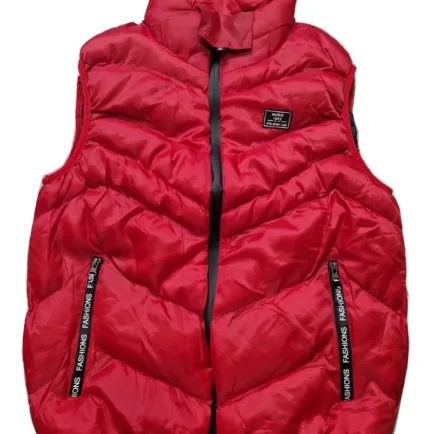 Alternative view of Men's Winter Down Quilted Body Warmer Sleeveless Padded Parka Jacket