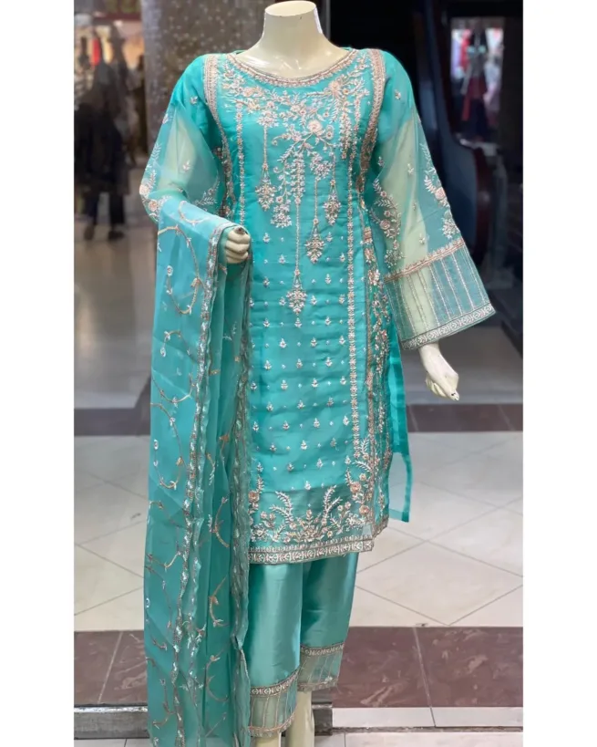 Eid Organza Suit