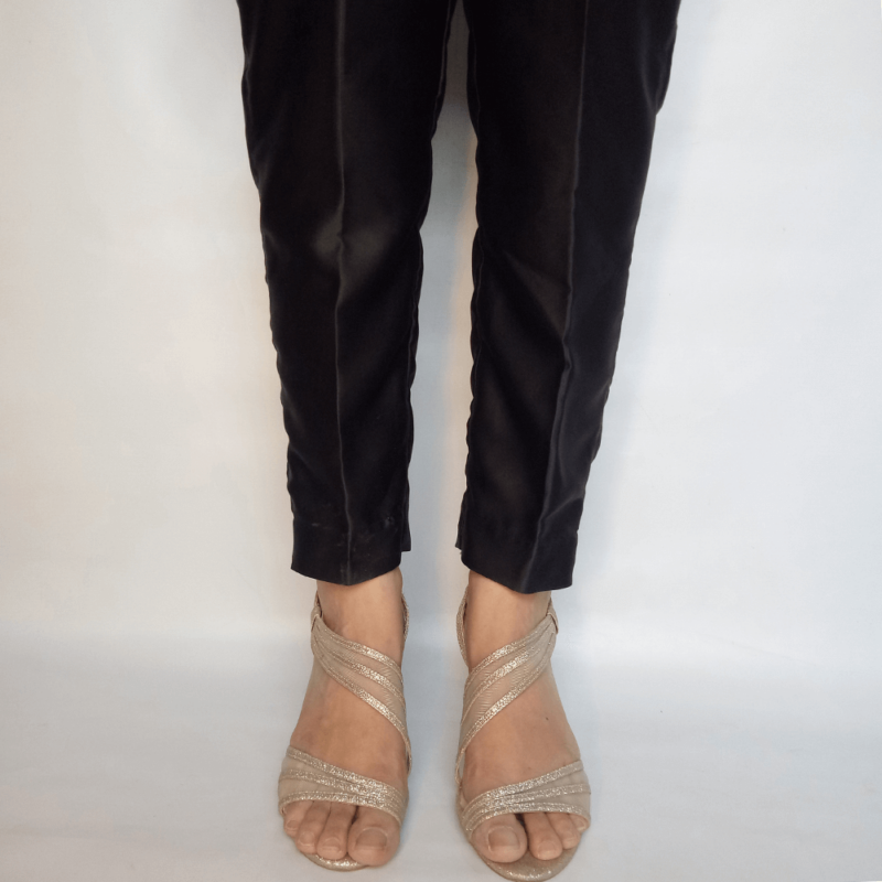 Silk Crêpe Trousers