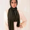 Olive Chiffon Hijab