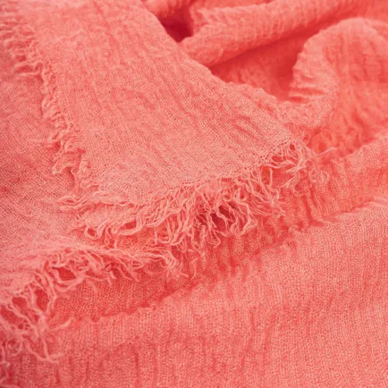 Alternative view of Flamingo Crinkle Hijab
