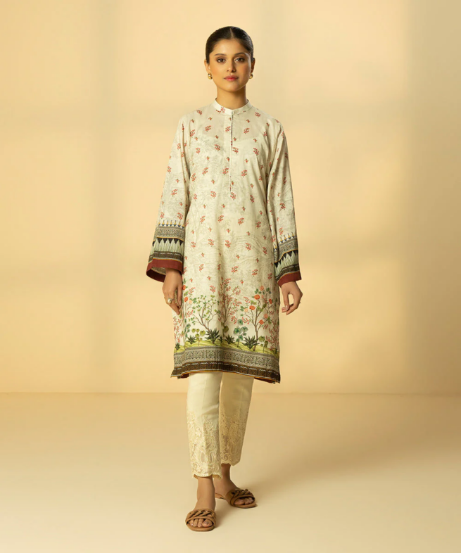 Sapphire Floral Kurti