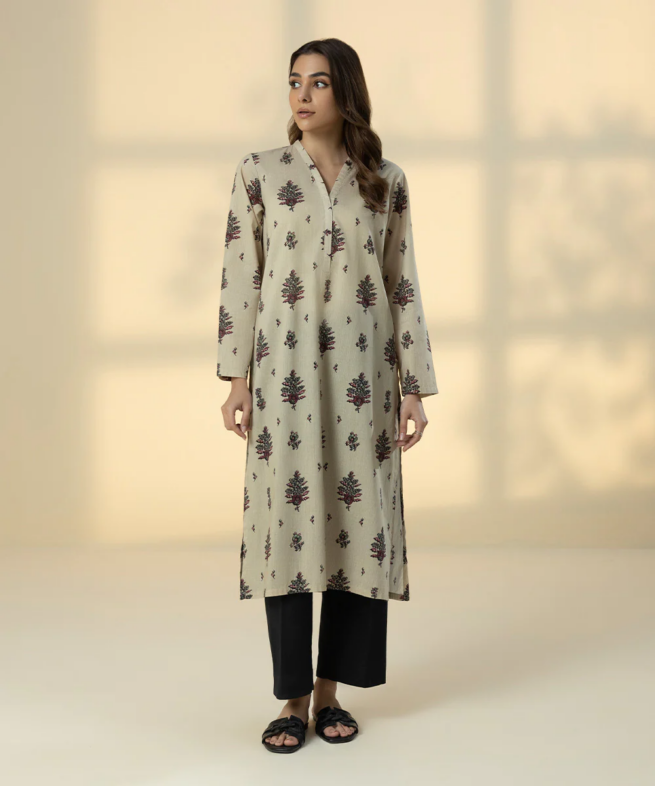 Leaf Print Designer Shirt