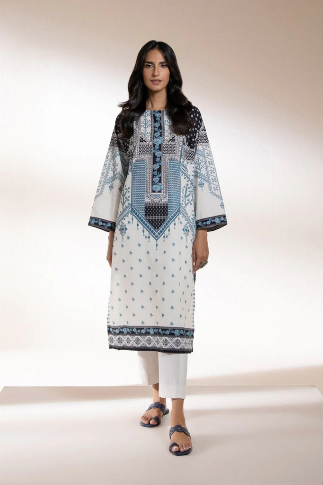 Sapphire Digital Print Lawn Kurta