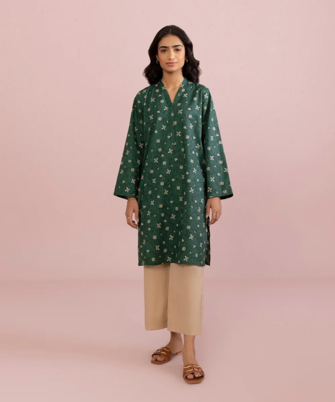 Printed Lawn Kurta