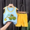 Baby Boys Vest & Shorts Set
