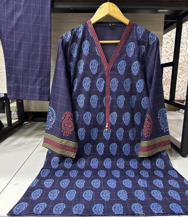 Printed Lawn 2 Piece Co ord Suit