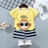 Baby Boys Monkey T-Shirt Shorts Set