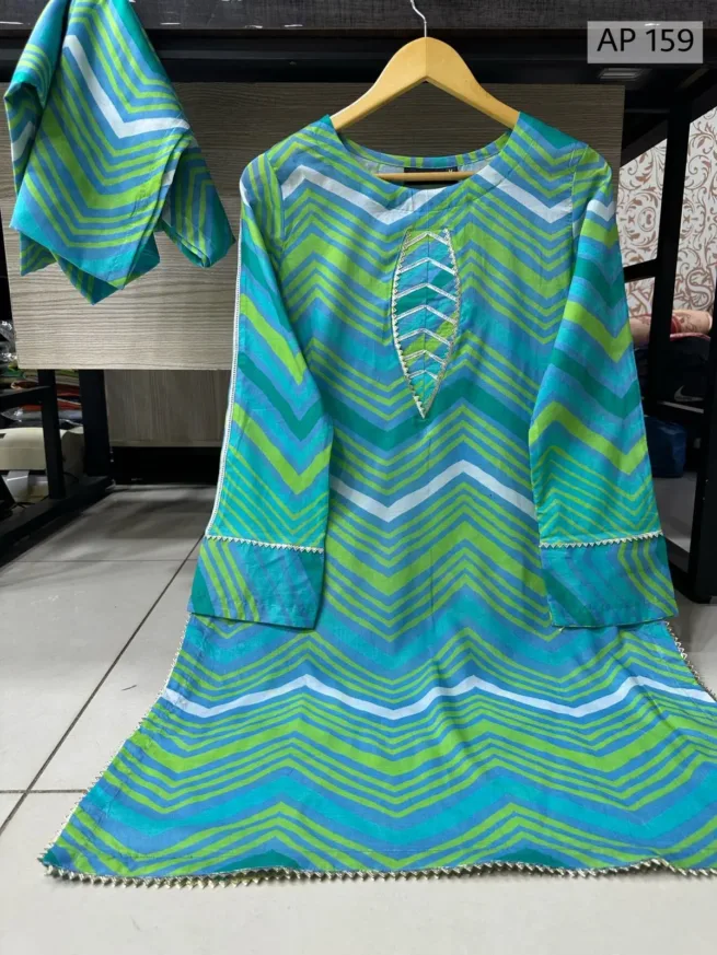 Kurti & Dupatta Casual Summer Outfit