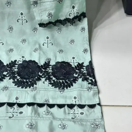 Alternative view of Two Piece Fancy Embroidered Viscose Suit