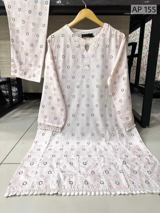 Viscose 2 Piece Printed Co ord Suit