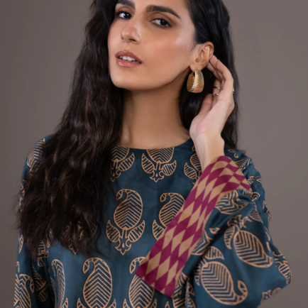 Alternative view of Unstitched Sapphire Designer Premium Linen Suit