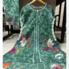 Tie Dye Print Cotton Trouser Suit - Image 2