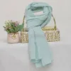 French Green Chiffon Hijab