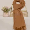 Cocoa Brown Chiffon Hijab