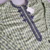 Embroidered Sapphire Khaddar Kurta - Image 2