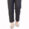 Women's Black Pleated Pintuck Trouser