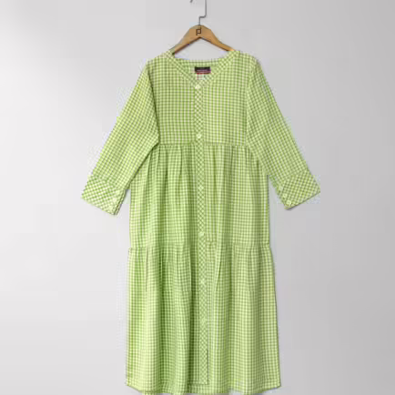 Striped Midi Shirt Dress