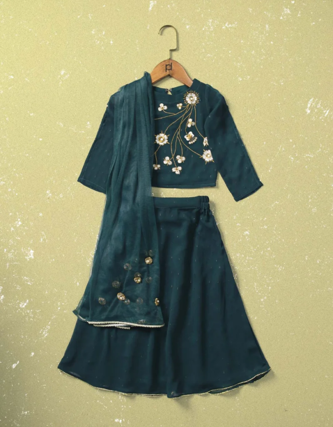 Girls Lehenga Choli Outfit