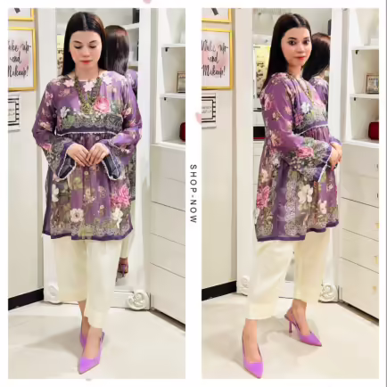 Floral Printed Frock