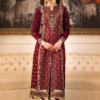 Unstitched Asim Jofa Cotton Embroidered Suit - Image 4