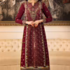 Unstitched Asim Jofa Cotton Embroidered Suit