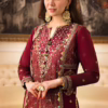 Unstitched Asim Jofa Cotton Embroidered Suit - Image 3