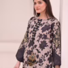Ready Made Embellished Beige Salwar Kameez - Image 3
