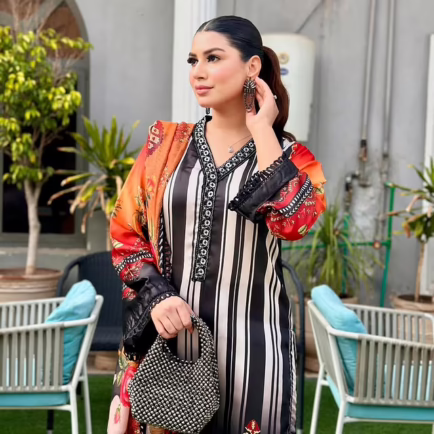 Alternative view of Silk Embellished Suit