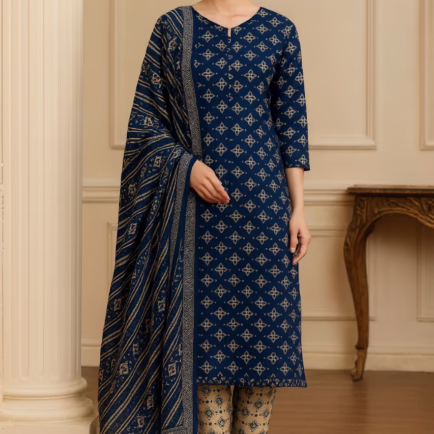 Khaddar 3 Piece Suit