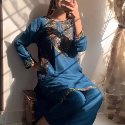 Embroidered Fancy Two Piece Suit