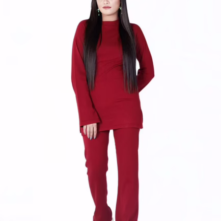 Alternative view of Ribbed Knit Coord Set