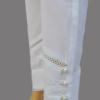 White Pearl Embroidered Trouser