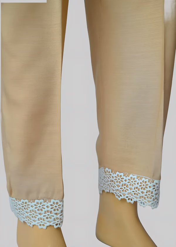 Beige Linen Trouser - Image 3