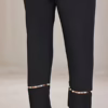 Pearl Embellished Black Trouser