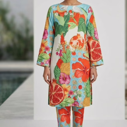 Floral Print Co-ord Suit